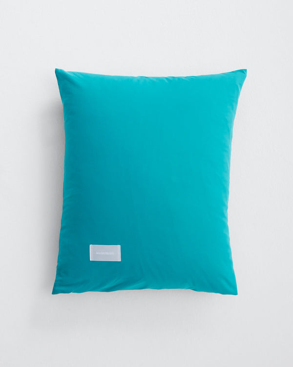 Pure pillow case | Aqua green Poplin